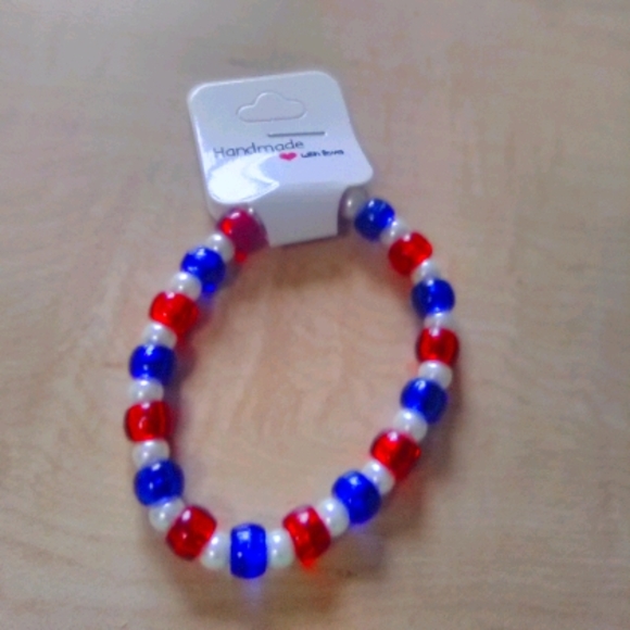 Patriotic elastic bracelet - Picture 1 of 1